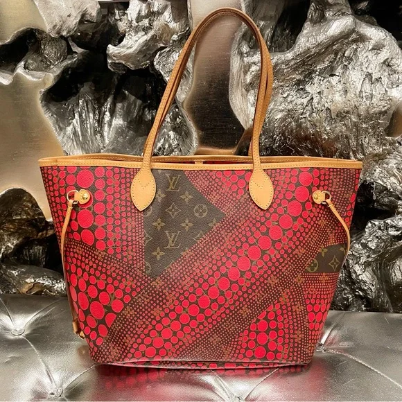 Louis Vuitton Bags Yayoi Kusama X Louis Vuitton Red Monogram